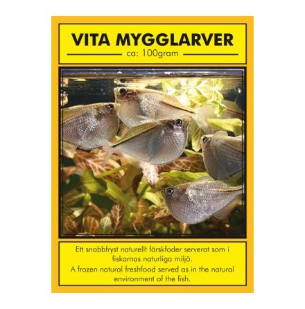 Vita mygglarver
