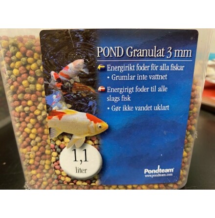 Pond Granulat 3 mm 1,1 l