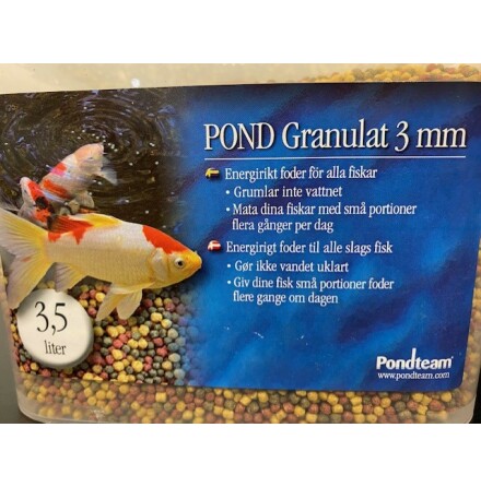 Pond Granulat 3 mm 3,5 l